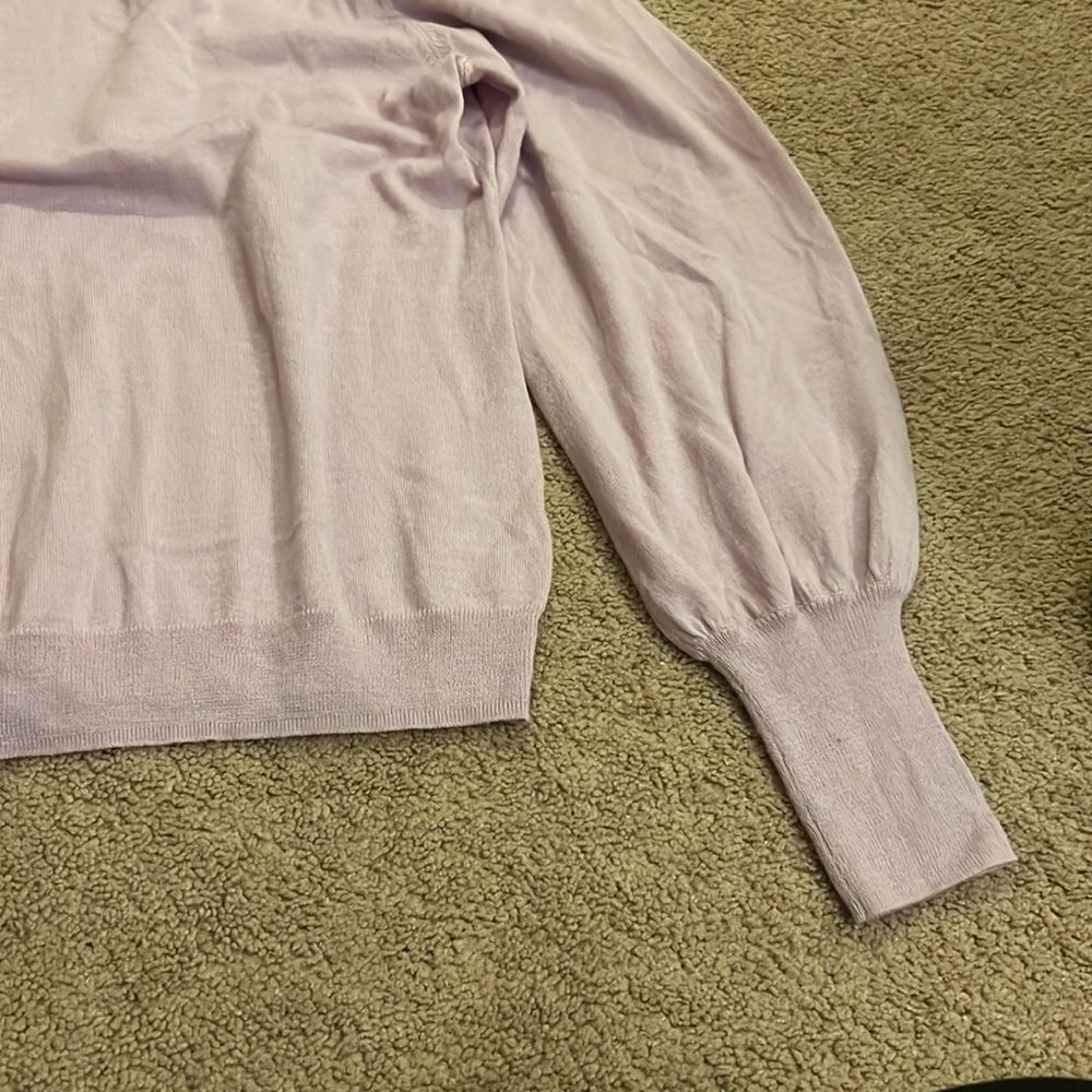 ‎Halogen large purple sweater - Picture 5 of 8